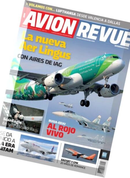 Avion Revue Internacional Spain – Junio 2016 Cover