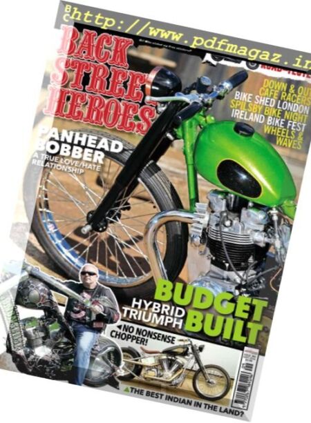 Back Street Heroes – September 2016 Cover