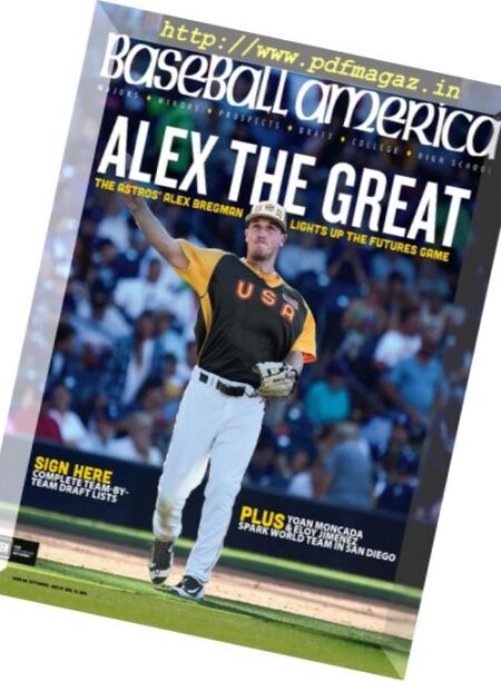 Baseball America – 29 July 2016 Cover