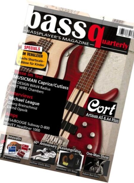 Bass Quarterly – Juli-August 2016 Cover