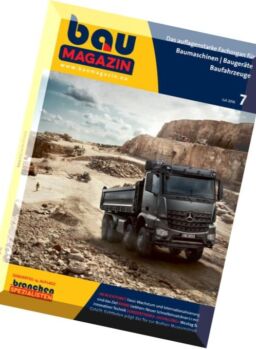 BauMagazin – Juli 2016
