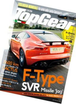 BBC Top Gear Italia – Agosto 2016