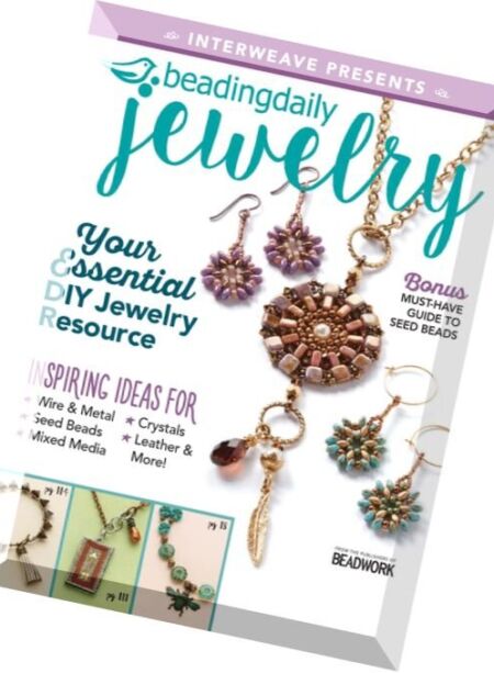 Beading Daily Jewelry – 2016 Cover
