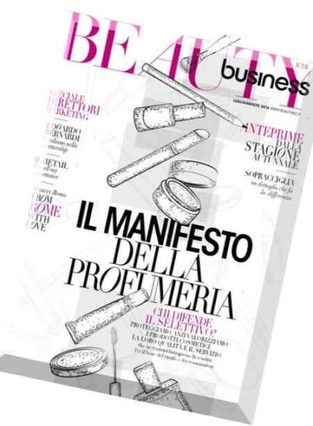 Beauty Business – Luglio-Agosto 2016 Cover
