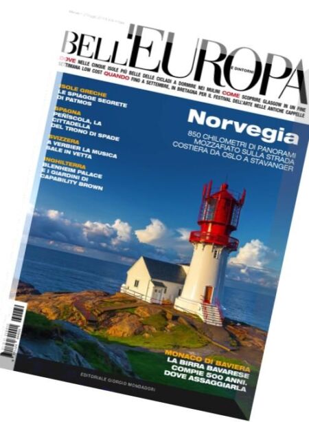 Bell’Europa – Luglio 2016 Cover