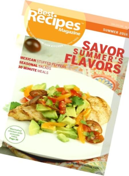 BestRecipes Magazine – Summer 2016 Cover