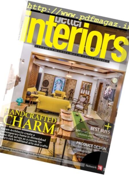 Better Interiors – August 2016 Cover