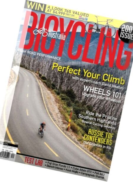 Bicycling Australia – July-August 2016 Cover