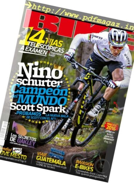 Bike Spain – Agosto 2016 Cover