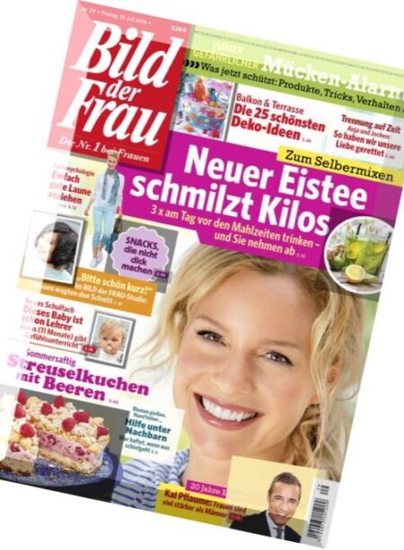 Bild der Frau – 15 Juli 2016 Cover