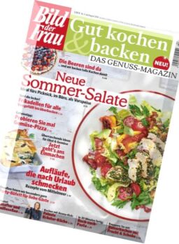 Bild der Frau Gut Kochen & Backen – Juli-August 2016