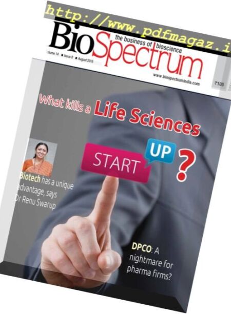 Bio Spectrum – August 2016 Cover