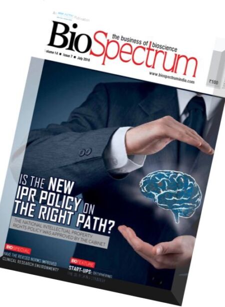 Bio Spectrum – July 2016 Cover