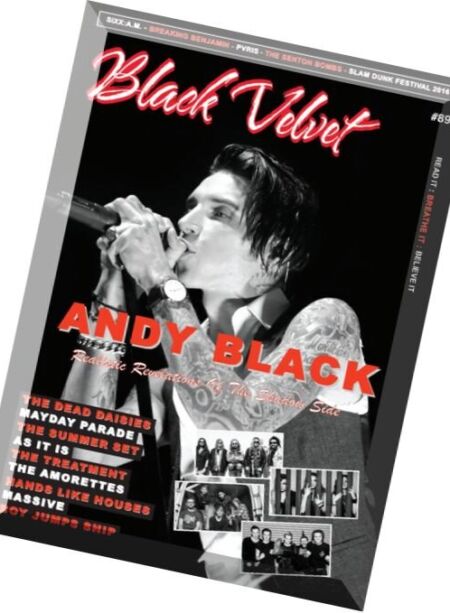 Black Velvet – July-September 2016 Cover