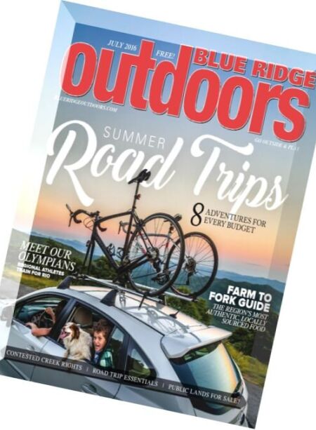 Blue Ridge Outdoors – July 2016 Cover