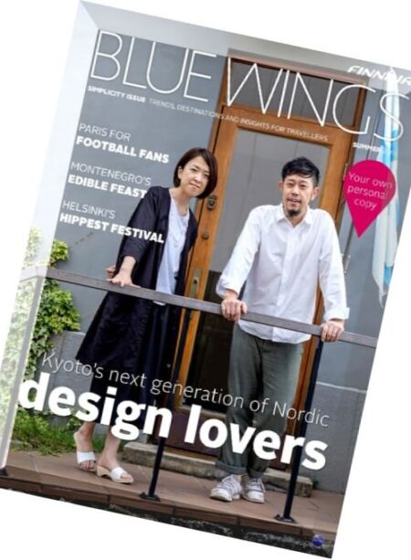 Blue Wings – Summer 2016 Cover