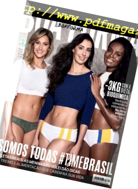 Boa Forma – Brazil – Issue 357, Julho de 2016 Cover