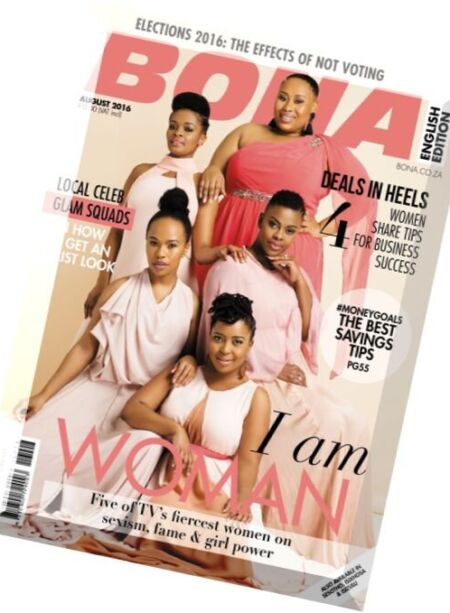 Bona – August 2016 Cover