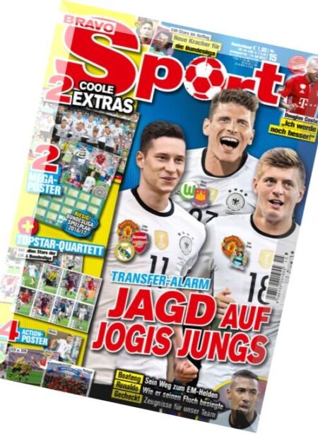 Bravo Sport – Nr.15, 2016 Cover