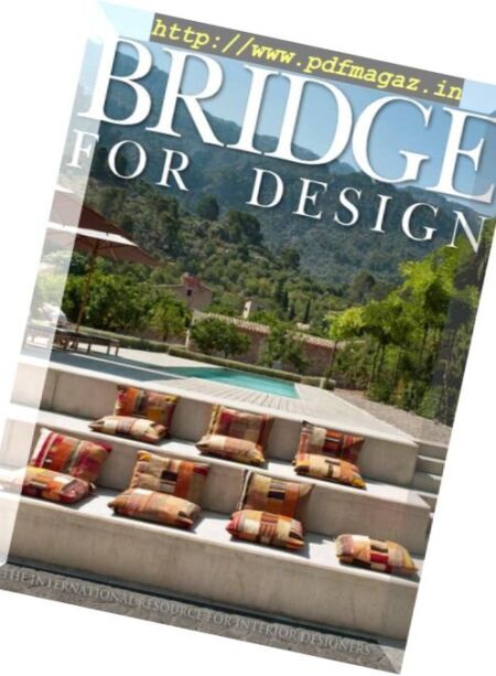 Bridge For Design – August 2016 Cover