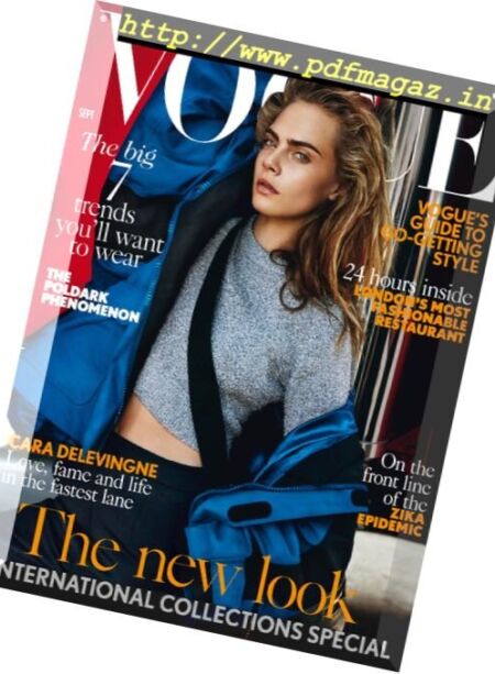 British Vogue – September 2016 Cover