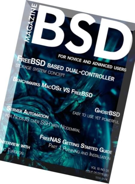 BSD Magazine – May 2016 Cover