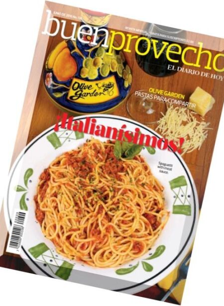 Buen Provecho – Junio 2016 Cover