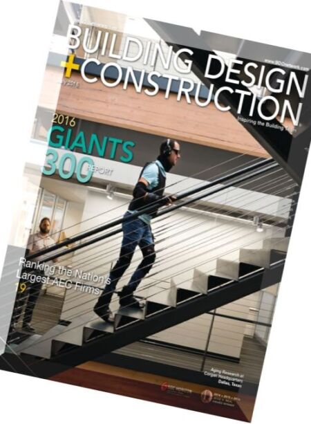 Building Design + Construction – July 2016 Cover