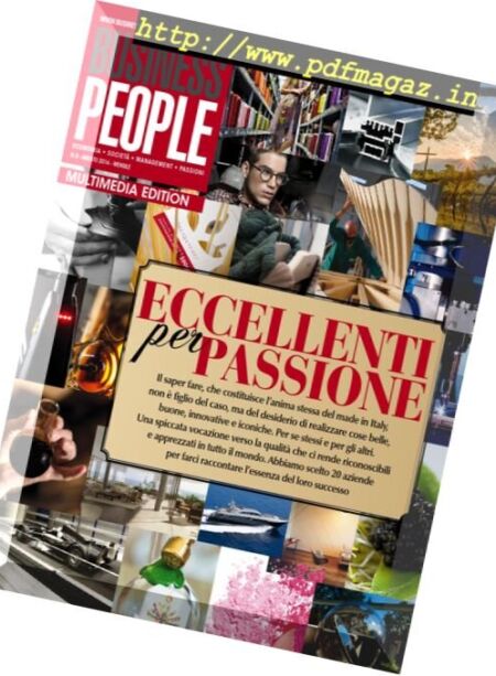 Business People – Agosto 2016 Cover