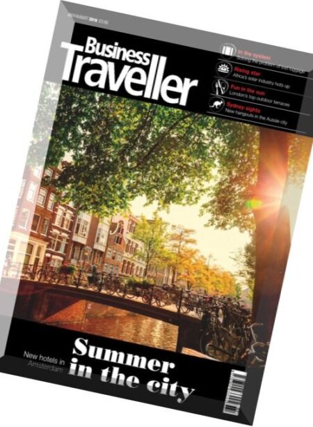 Business Traveller – July-August 2016 Cover