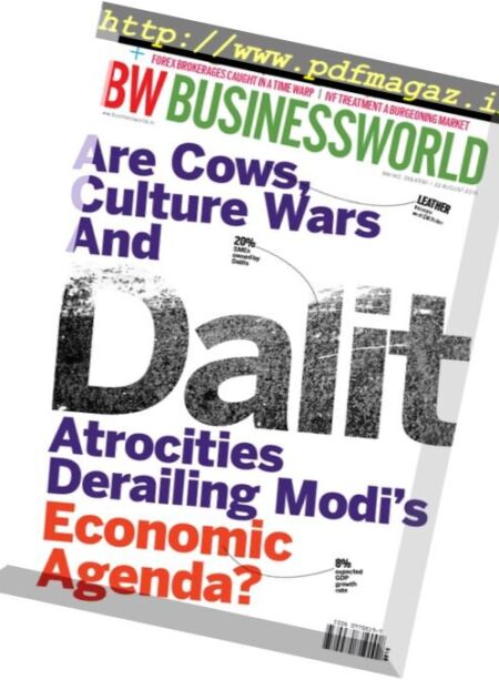 Businessworld – 22 August 2016 Cover