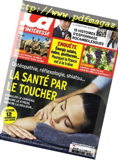 Ca M’Interesse – Septembre 2016 Cover