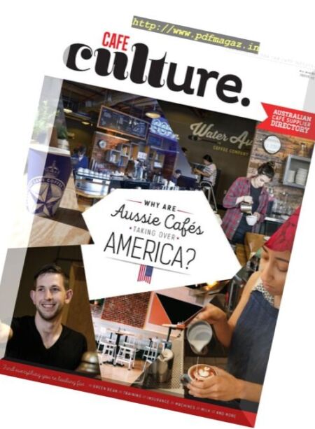 Cafe Culture Magazine – Issue 43, 2016 Cover