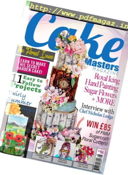 Cake Masters – August 2016 Cover