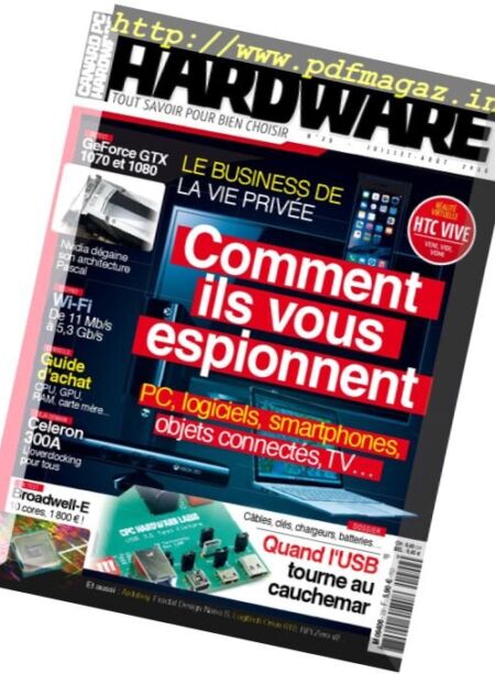 Canard PC Hardware – Juillet-Aout 2016 Cover
