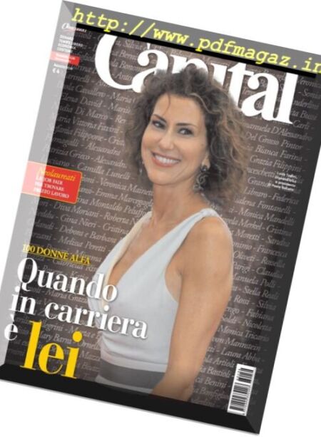 Capital Italia – Agosto 2016 Cover