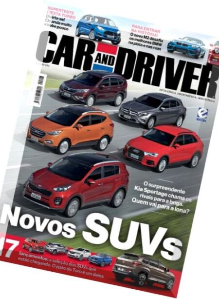 Car and Driver Brazil – Issue 103, Julho 2016 Cover