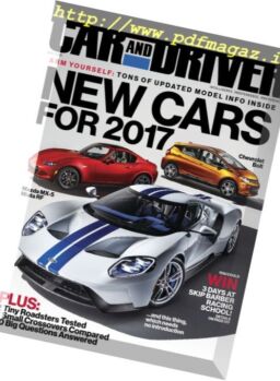 Car and Driver USA – September 2016
