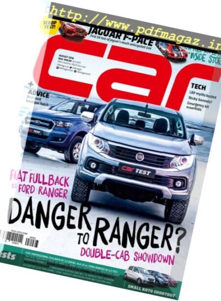 Car South Africa – August 2016 Cover