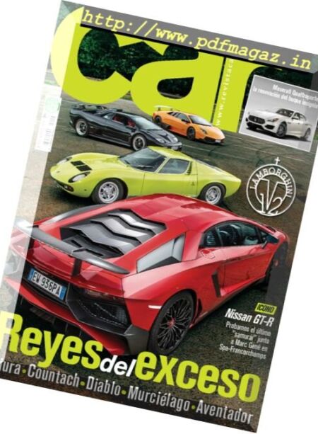 Car Spain – Agosto 2016 Cover