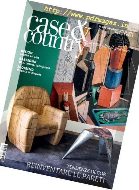 Case & Country – Giugno-Luglio 2016 Cover