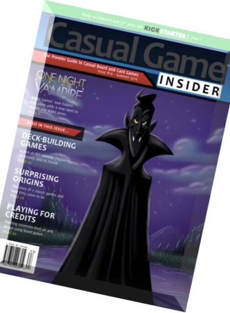 Casual Game Insider – Summer 2016 Cover