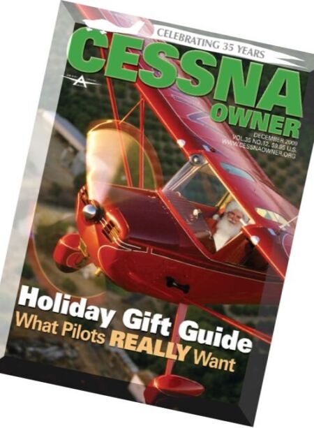 Cessna Owner – December 2009 Cover