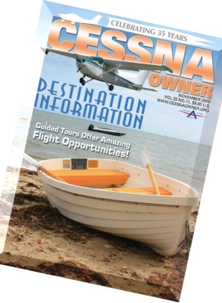 Cessna Owner – November 2009 Cover