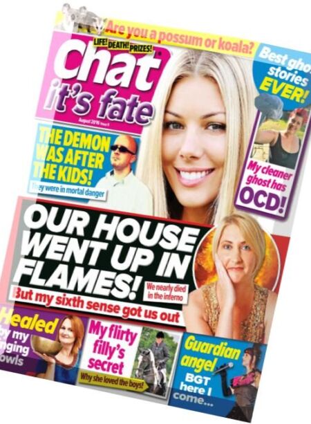 Chat It’s Fate – August 2016 Cover