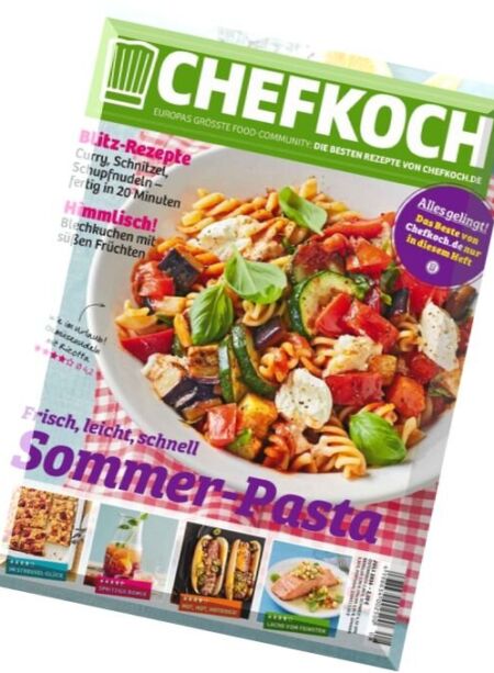 Chefkoch – Juli 2016 Cover