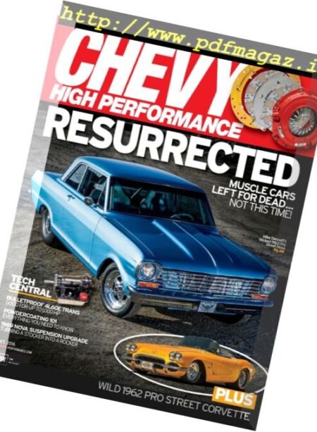Chevy High Performance – October 2016 Cover