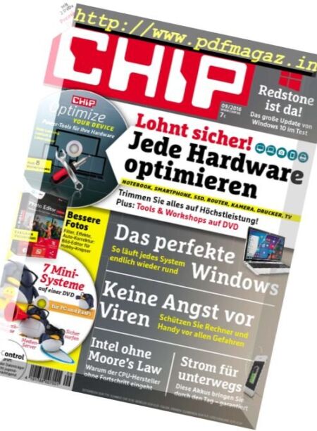 Chip Germany – September 2016 Cover