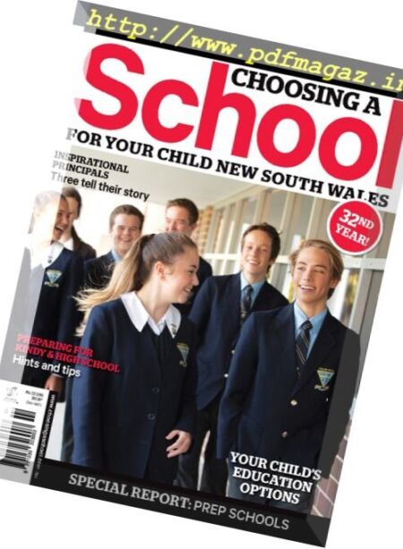 Choosing a School for Your Child New South Wales 2016 Cover