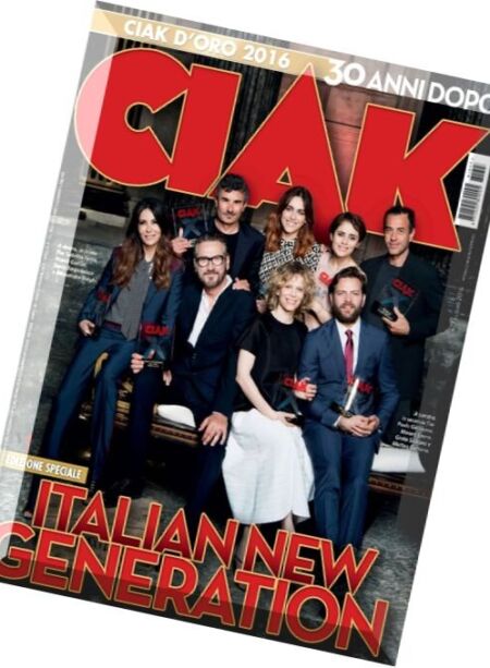 Ciak – Luglio 2016 Cover